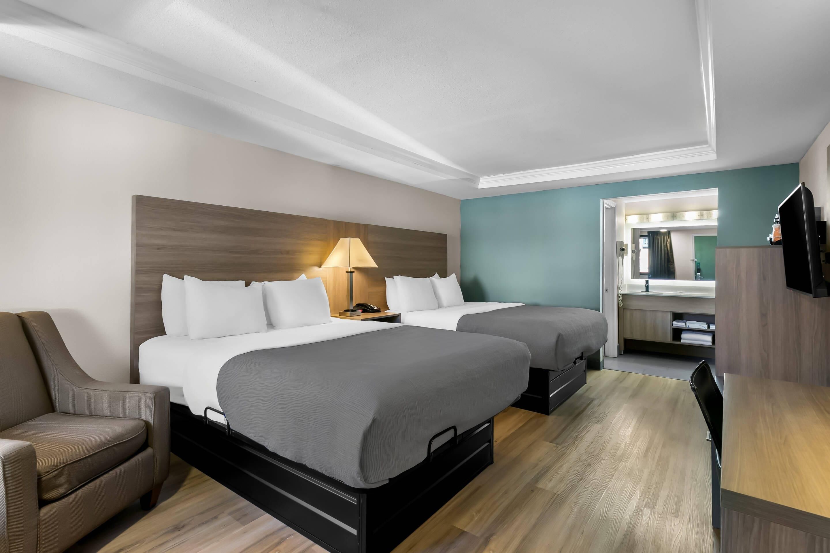 Desk, iron/ironing board, rollaway beds (surcharge), WiFi (free)