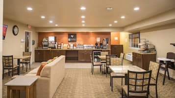 Free daily full breakfast