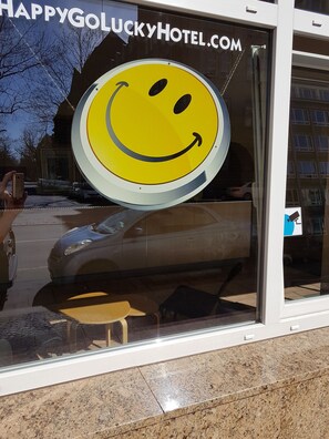 ด้านหน้าที่พัก