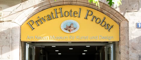 Fassade der Unterkunft