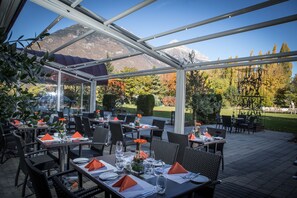 Terrace/patio - Hotel Vatel (Martigny)