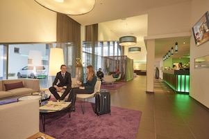 Sala de estar en el lobby