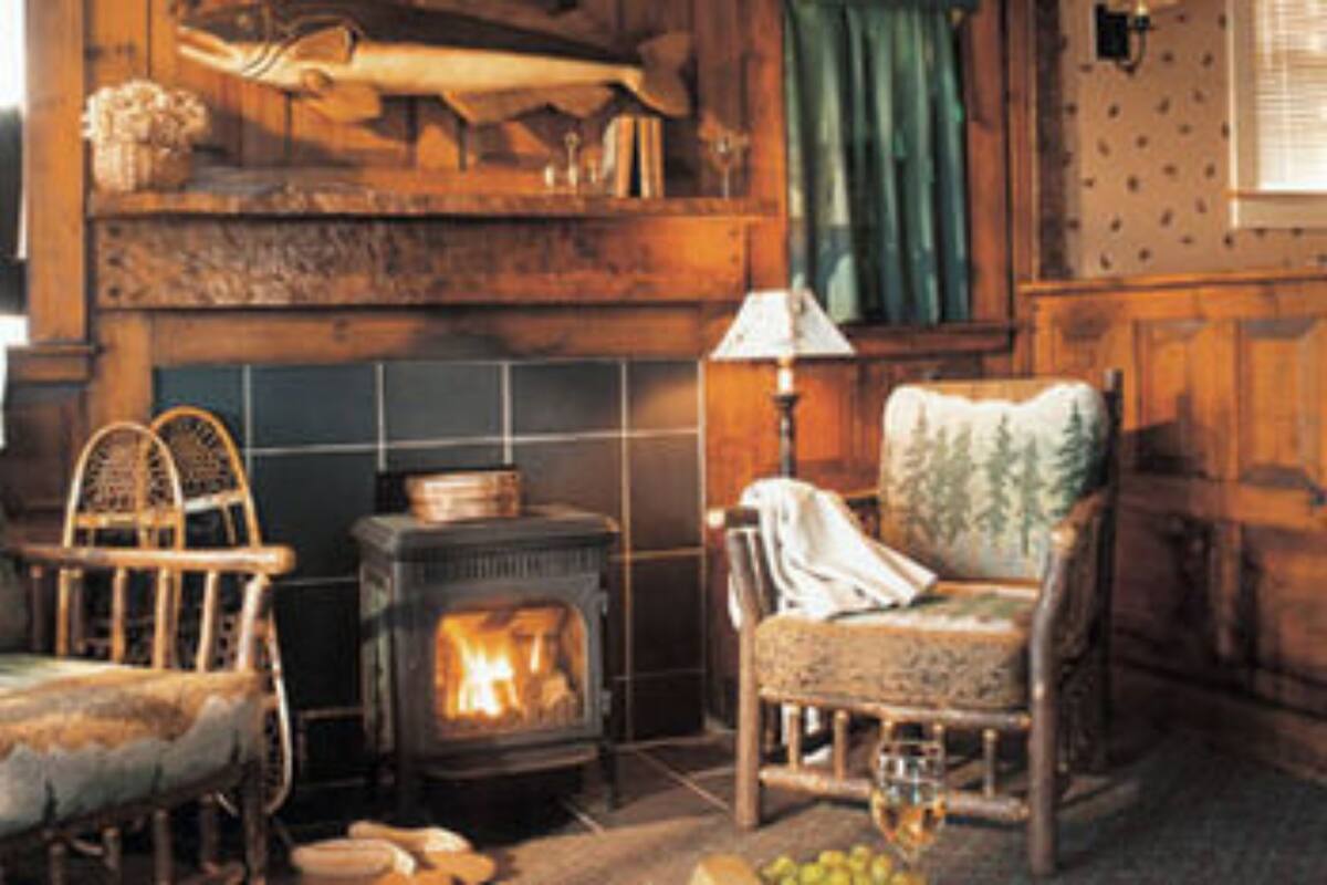 Ferienhaus (The Angler Lakefront Cottage) | Wohnbereich