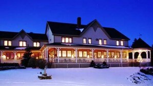 Front of property – evening/night