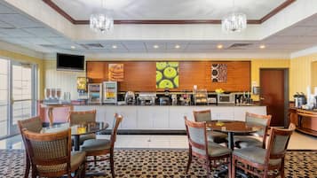 Free daily full breakfast