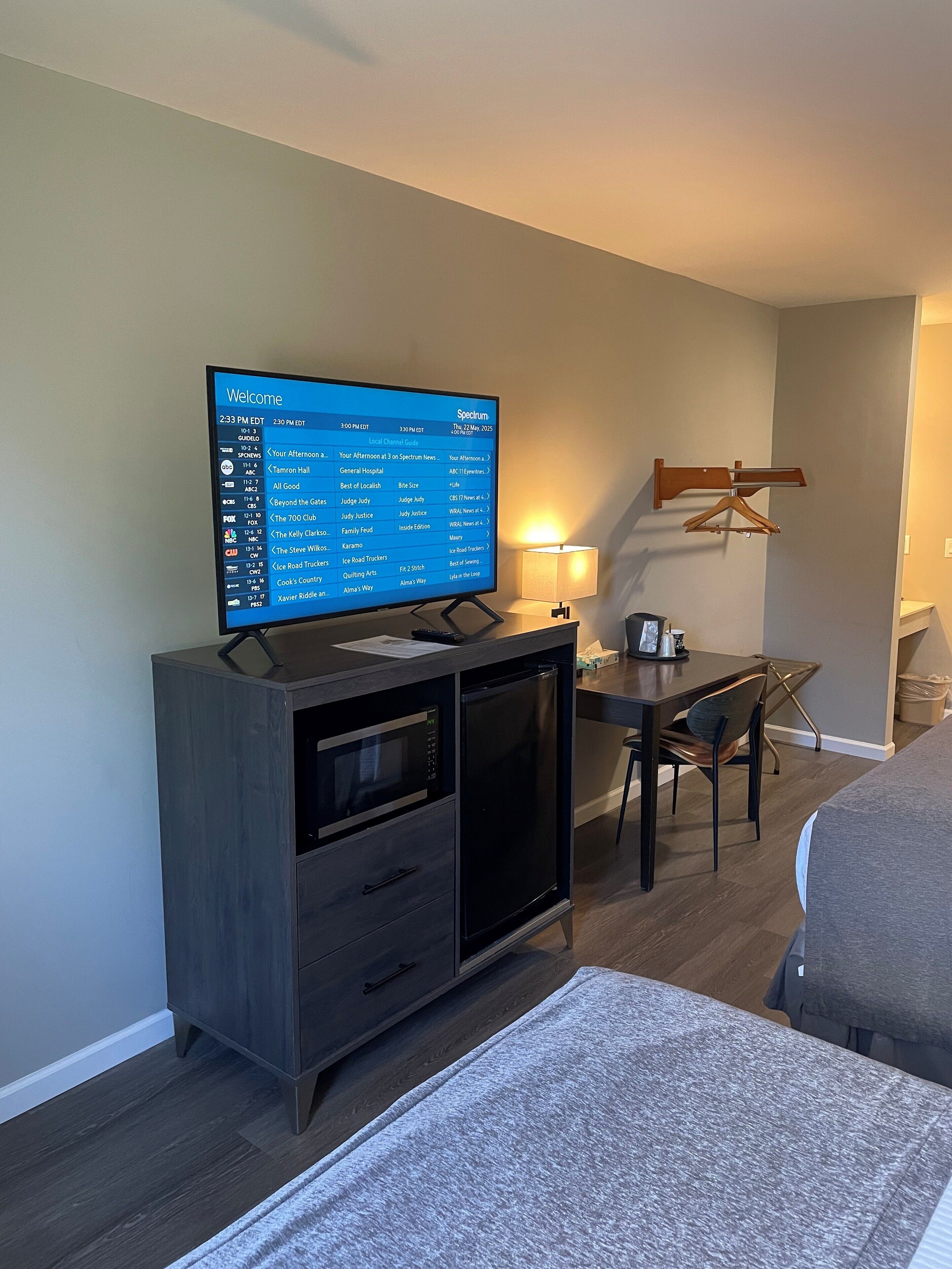 room, 2 queen beds | individually decorated, individually furnished, desk, laptop workspace