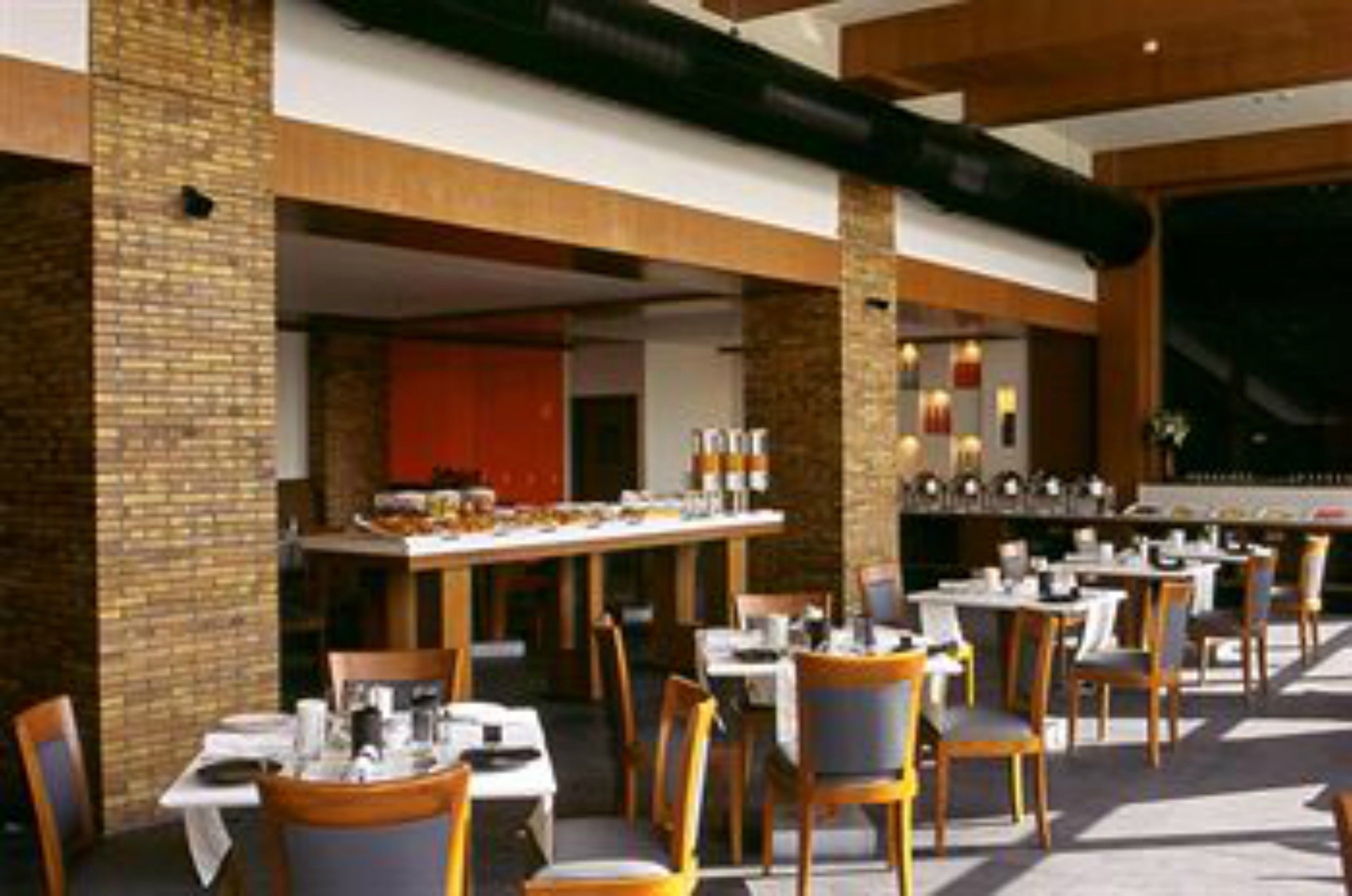 breakfast, lunch and dinner served