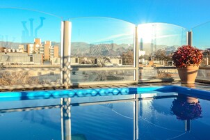 Rooftop pool