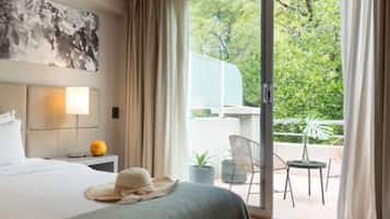 Executive-Doppelzimmer | Hochwertige Bettwaren, Daunenbettdecken, Pillowtop-Betten, Minibar