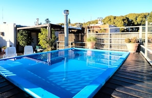 Rooftop pool