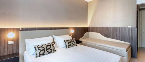 In-room safe, desk, blackout curtains, soundproofing