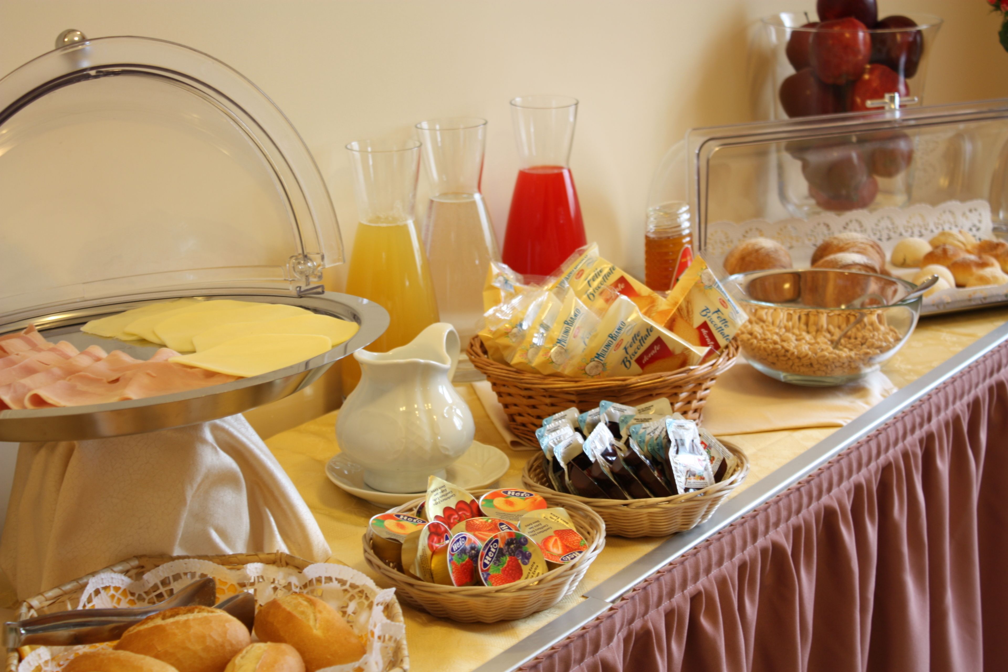 Petit déjeuner buffet compris tous les jours