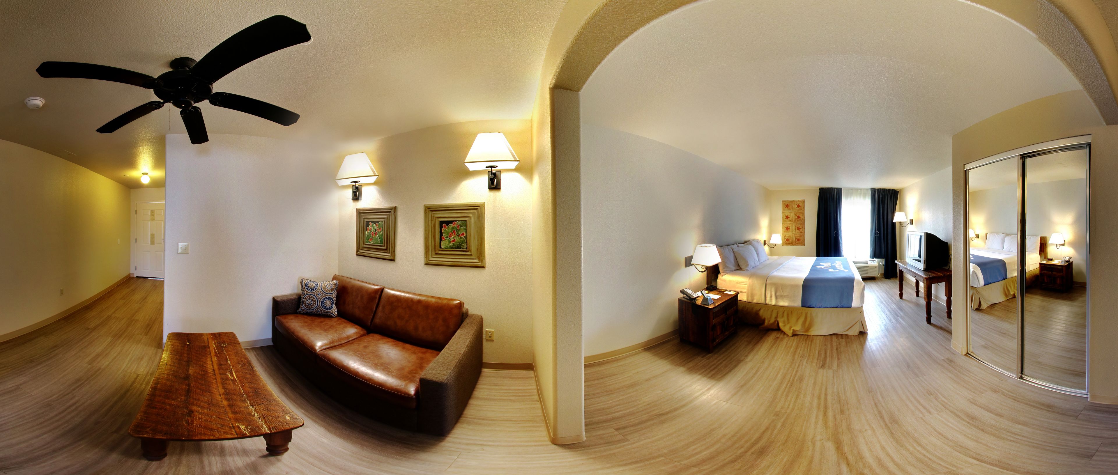 1 bedroom, premium bedding, desk, iron/ironing board