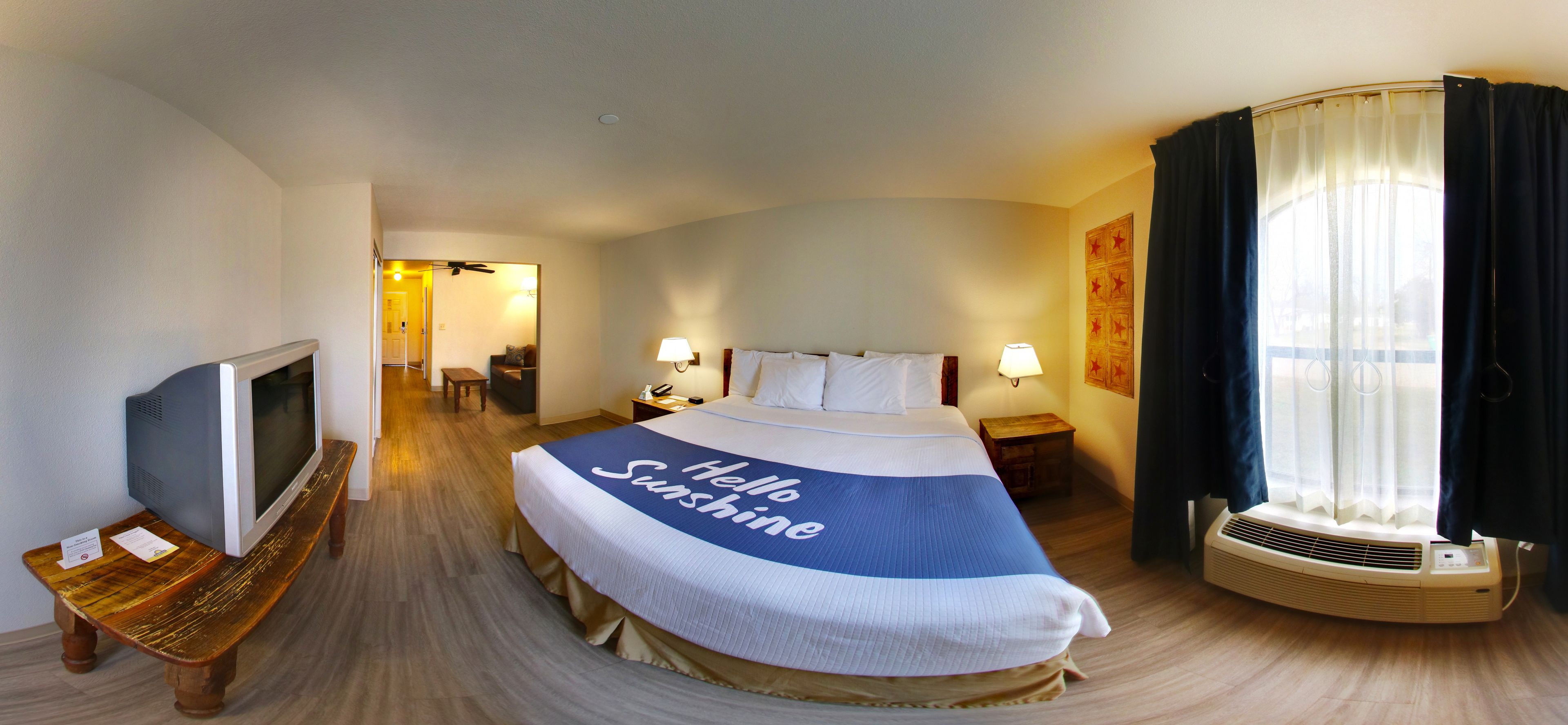 1 bedroom, premium bedding, desk, iron/ironing board