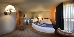 Suite, 2 Queen Beds, Non Smoking | Premium bedding, desk, iron/ironing board, free WiFi