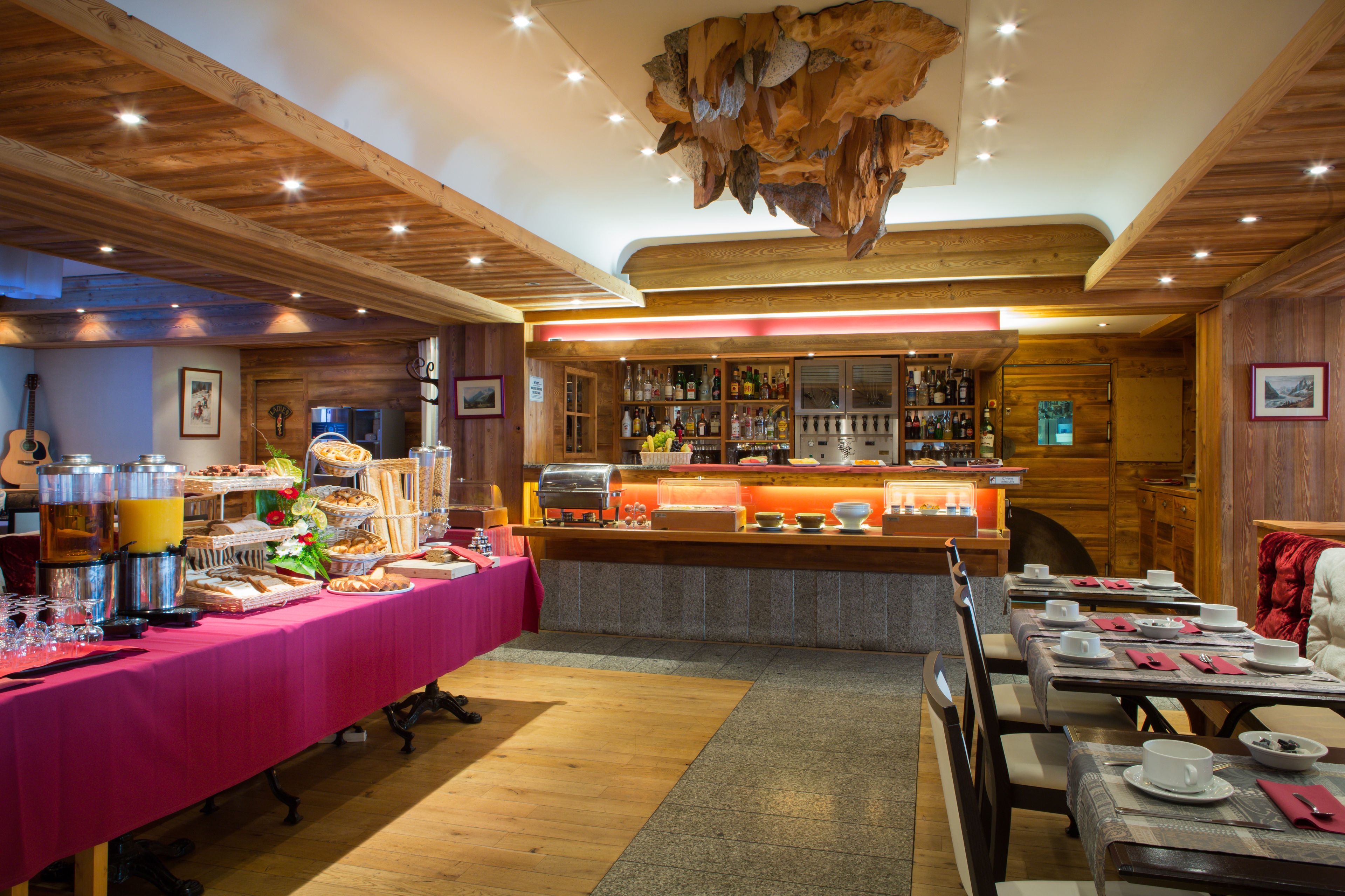 daily buffet breakfast (eur 24 per person)