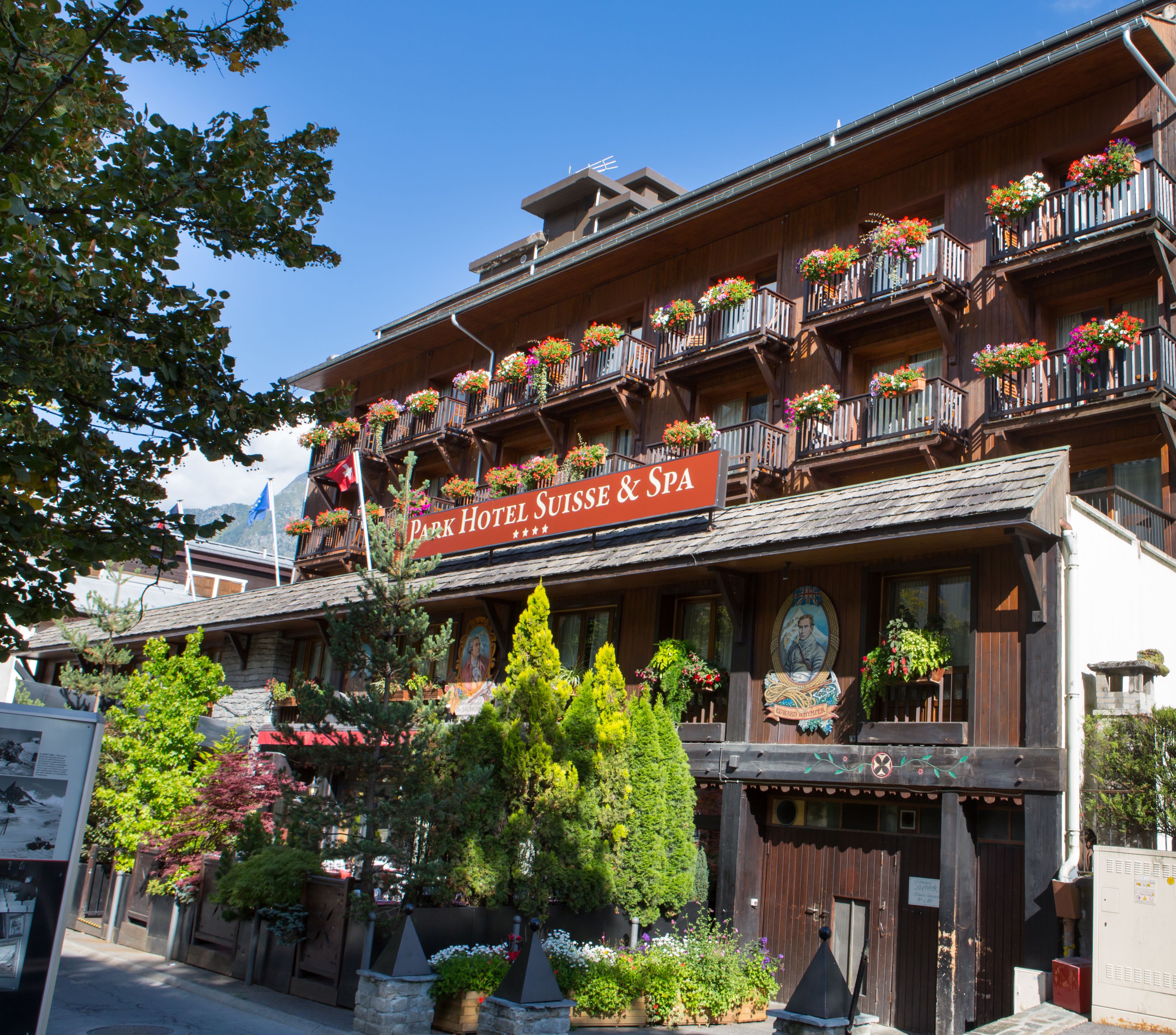 Facciata della struttura