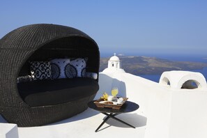 View from property - Blue Angel Villa (Santorini)