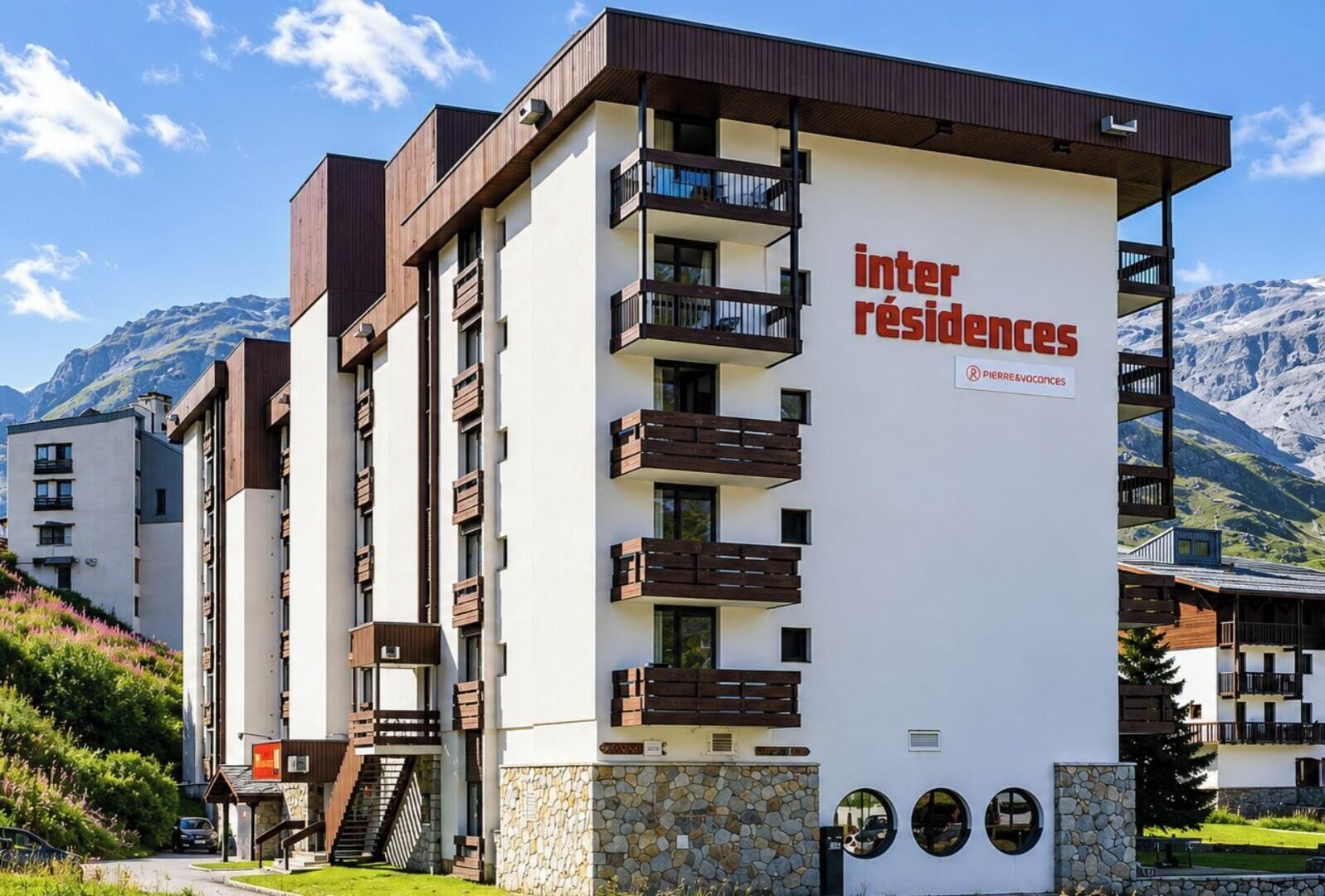 Fassade der Unterkunft
