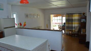 Bungalow, 3 Bedrooms | Living area | Flat-screen TV