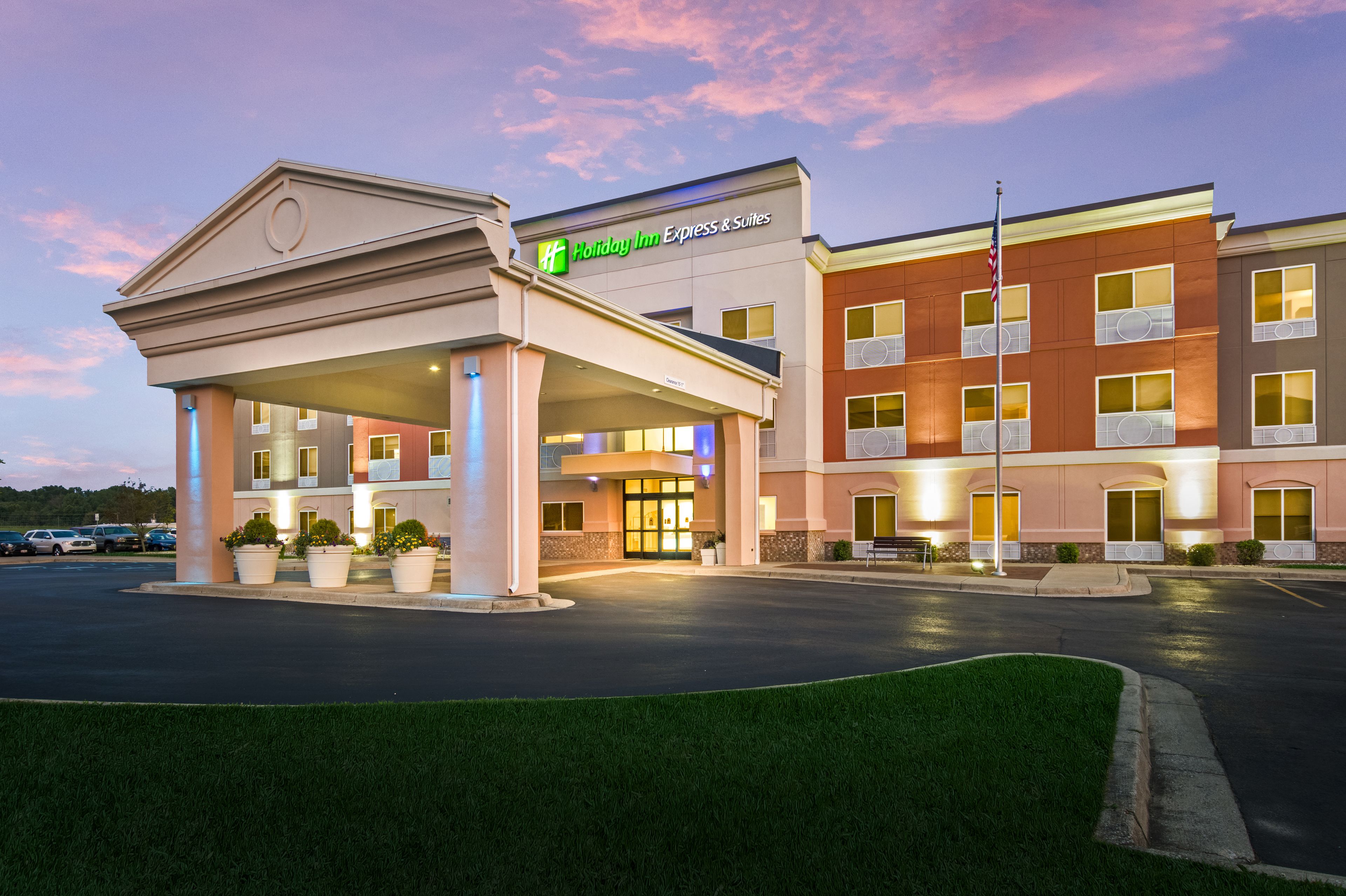 front of property – evening/night