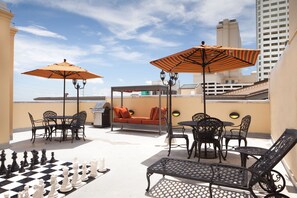 Rooftop terrace