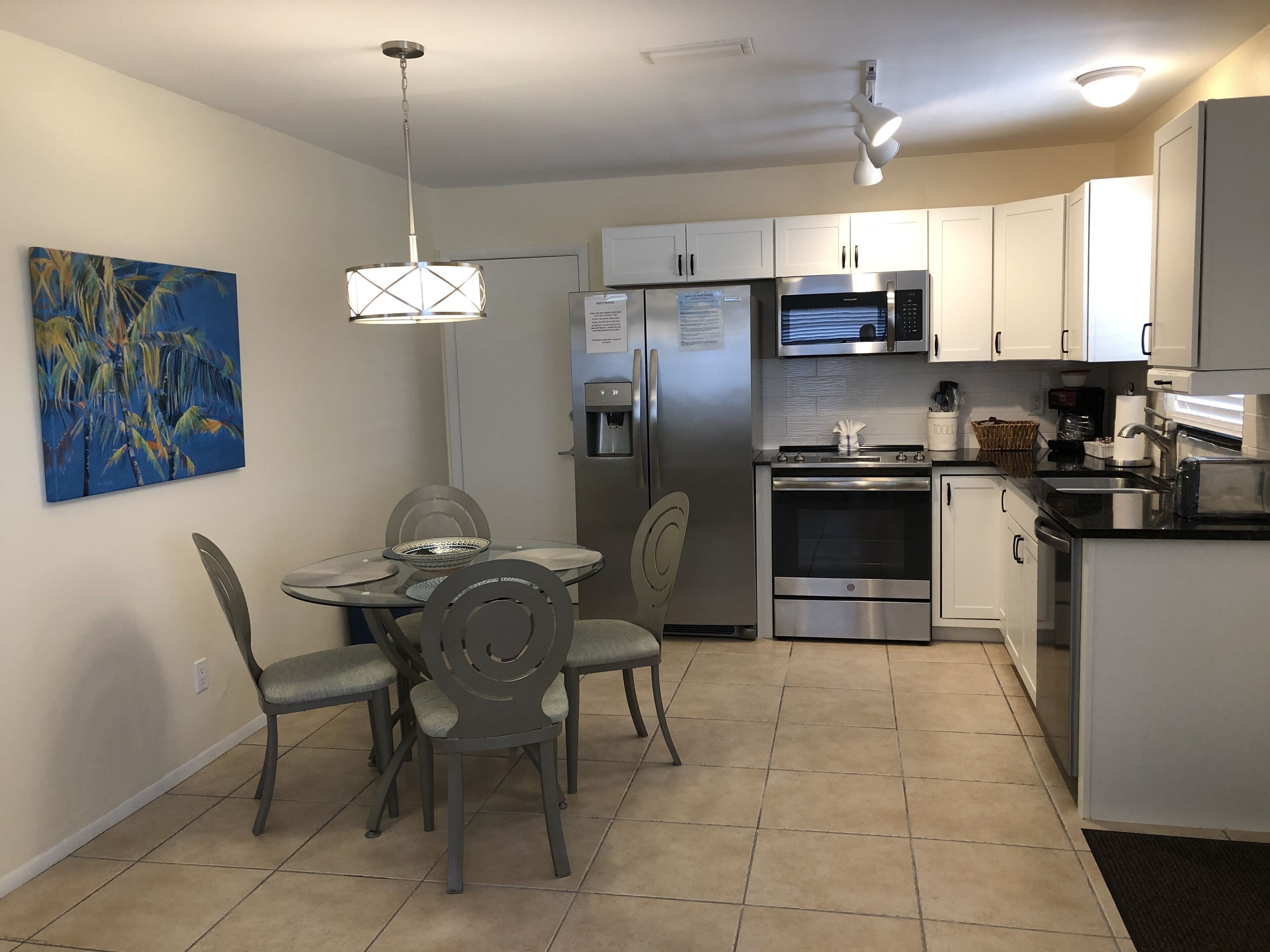 cottage, 2 bedrooms, lanai | private kitchen | full-sized fridge, microwave, coffee/tea maker, toaster