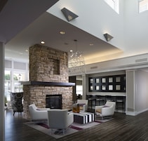 Sala de estar en el lobby