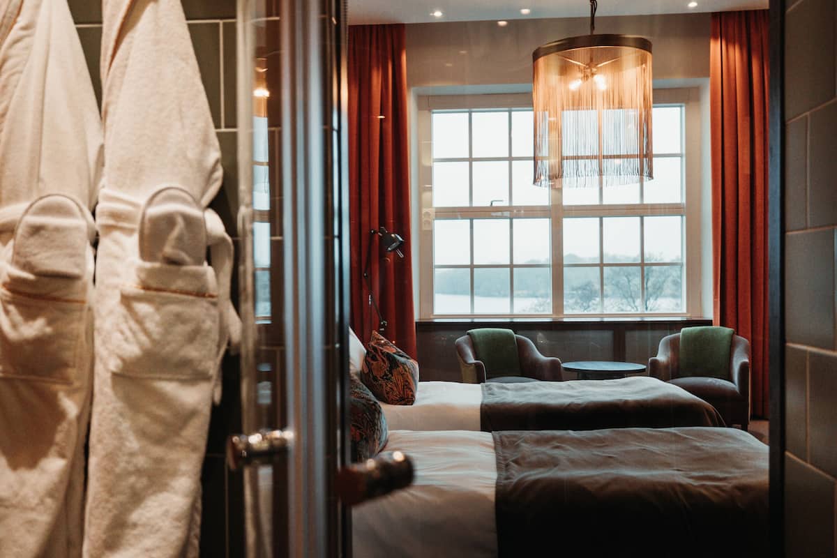 1 habitación, sábanas de algodón egipcio y ropa de cama de alta calidad