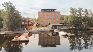 Façade de l’hébergement