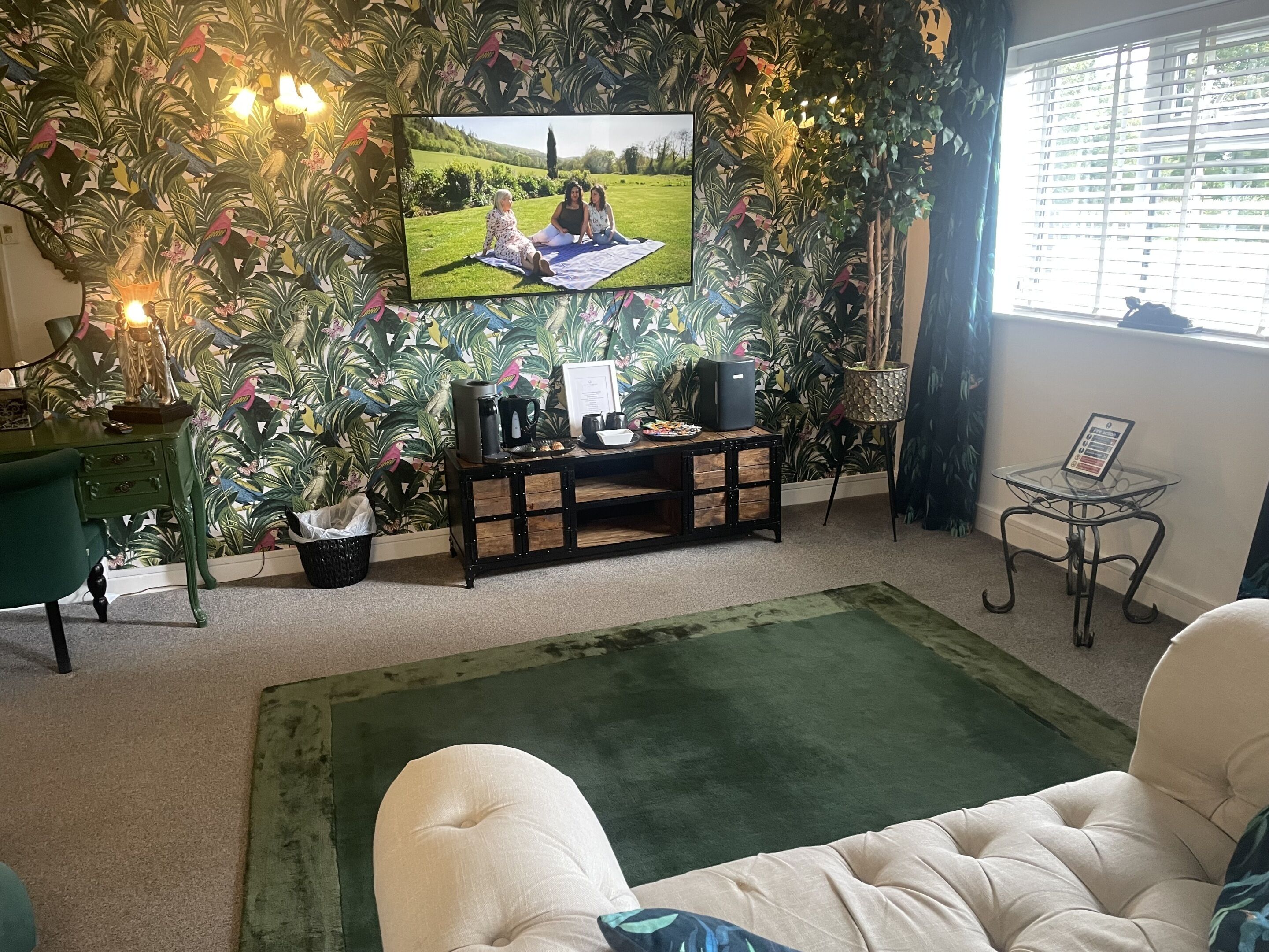 Deluxe-Doppelzimmer, mit Bad (Honeymoon Suite)