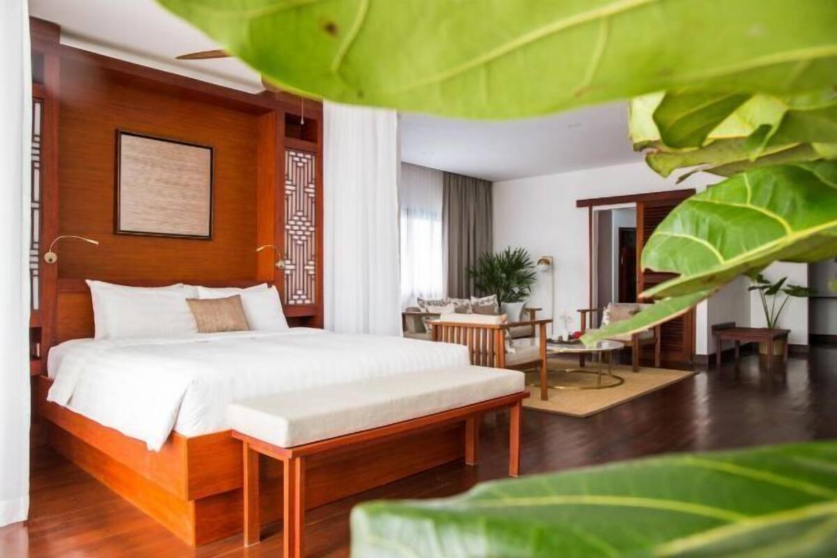 Hochwertige Bettwaren, Minibar (mit einigen kostenlosen Artikeln)