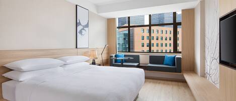 Premier-Zimmer, 1Â King-Bett, Stadtblick