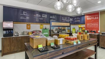 Frokostbuffé er inkludert hver dag