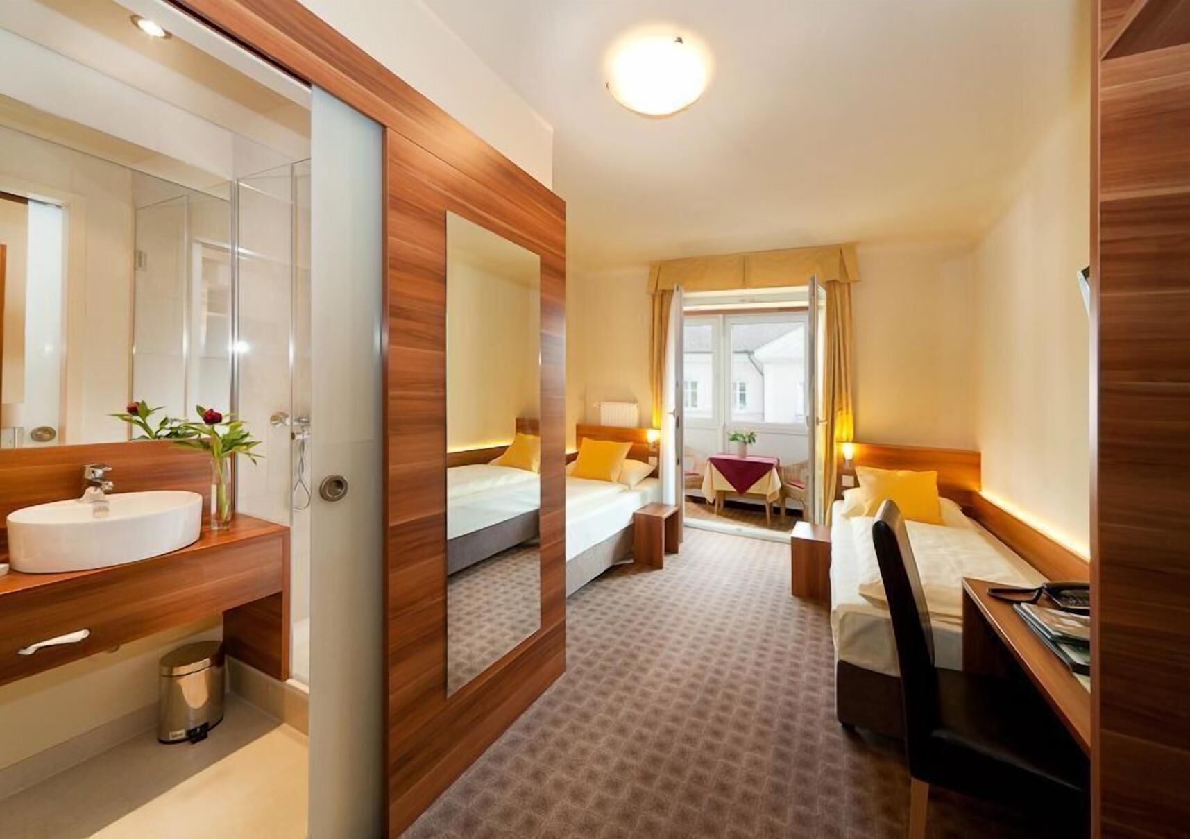 In-room safe, desk, blackout curtains, iron/ironing board