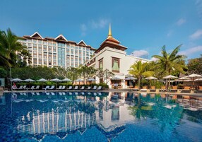 Outdoor pool, open 8:00 AM to 7:00 PM, free cabanas, pool umbrellas