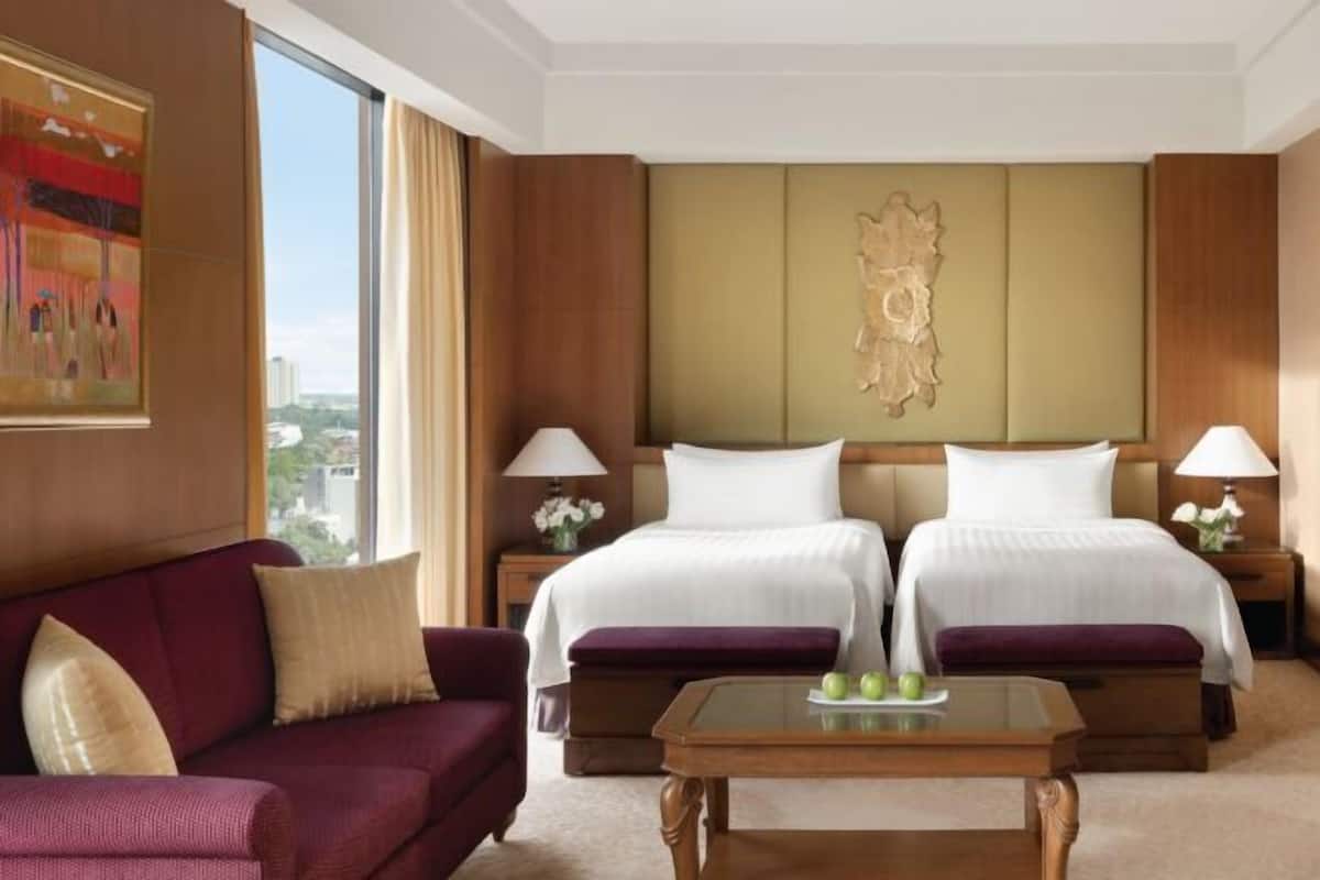 Minibar, in-room safe, desk, blackout drapes