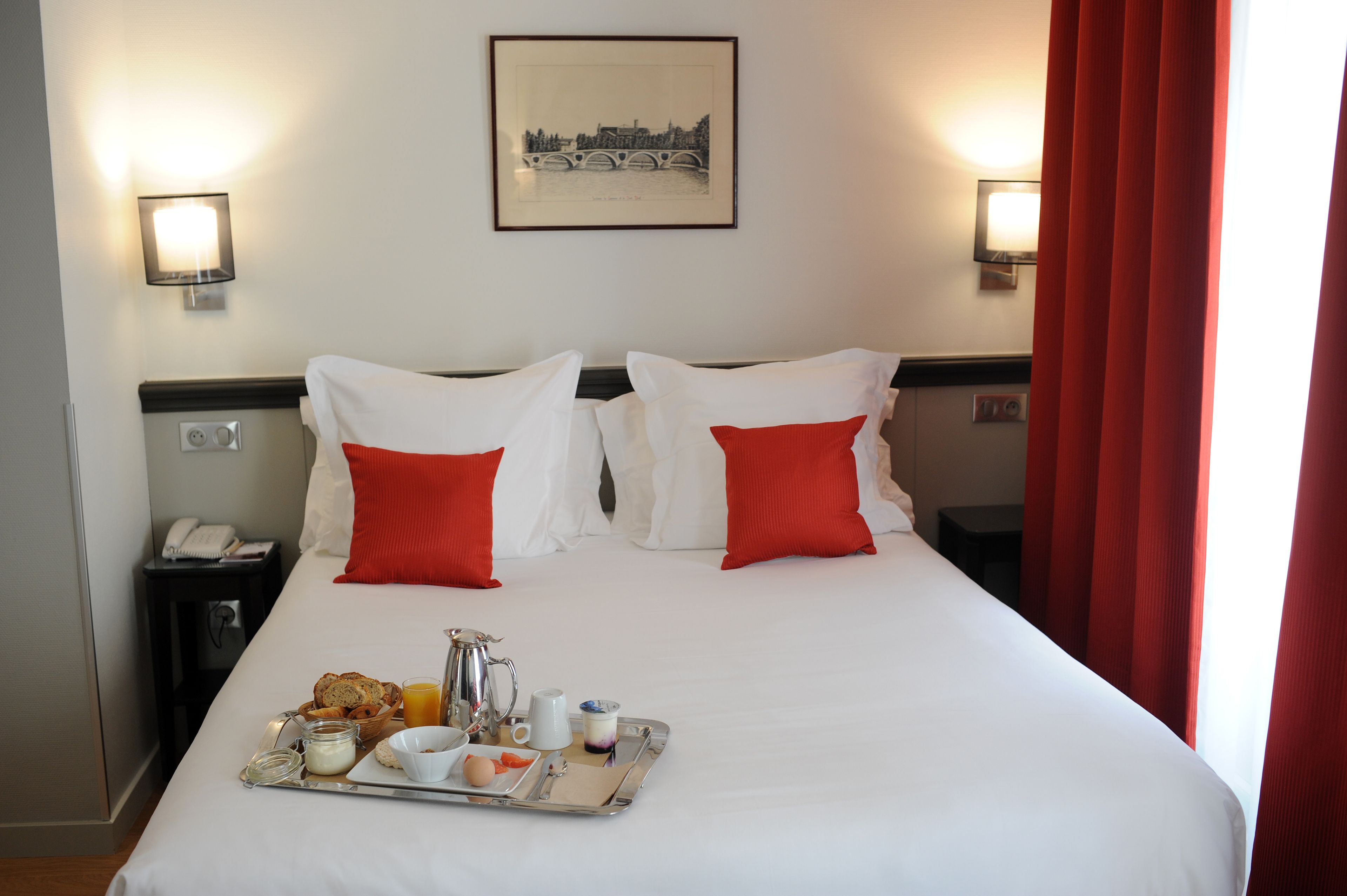 comfort double room | in-room safe, desk, blackout curtains, soundproofing