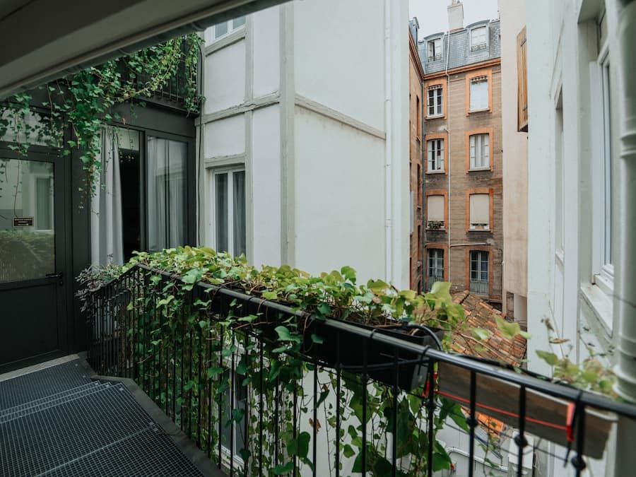 Façade de l’hébergement