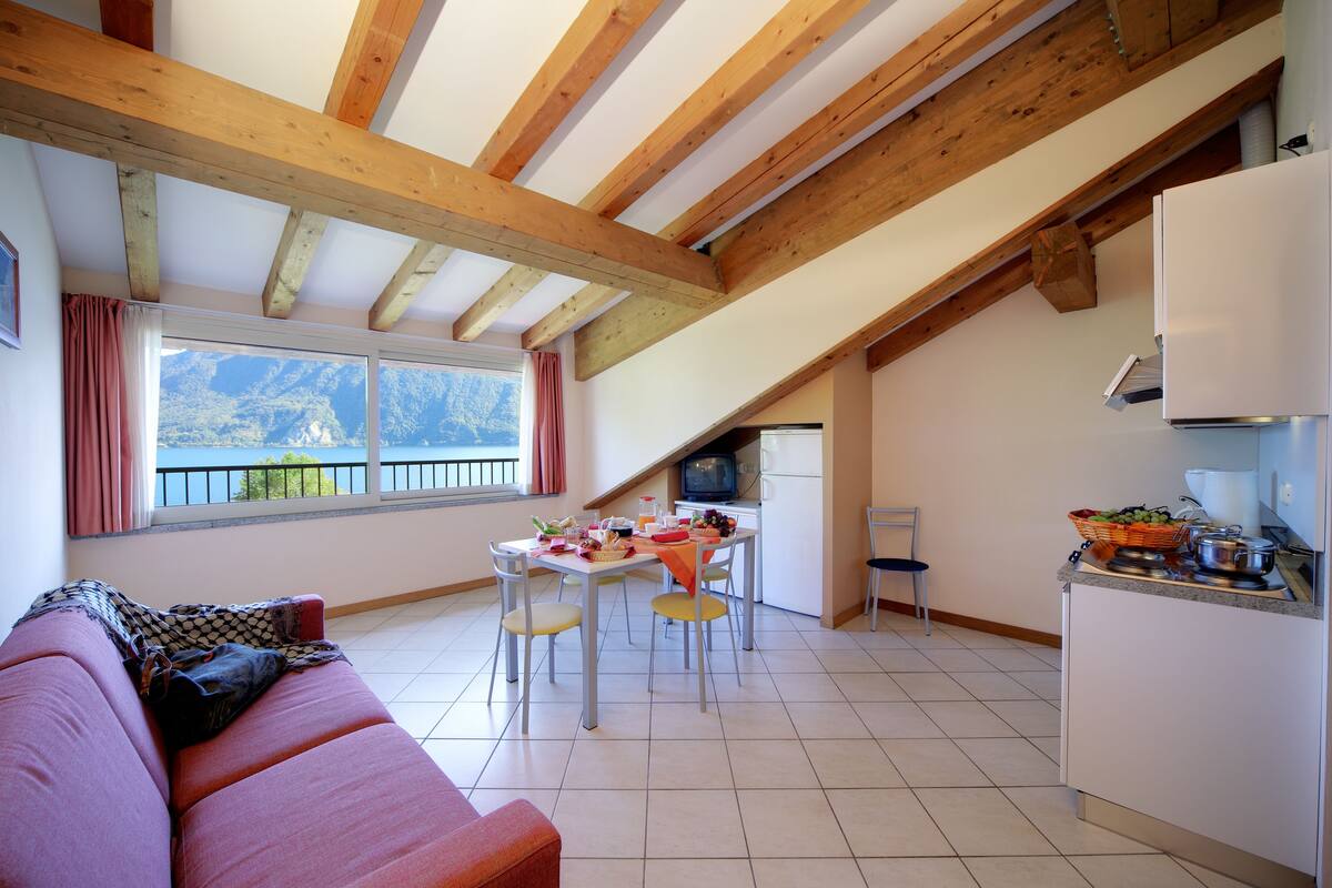 Apartment, 1 Bedroom, Lake View (Mansard) | Living room