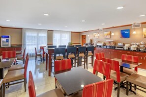Free buffet breakfast