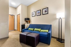 Suite, 1 King Bed with Sofa bed, Non Smoking