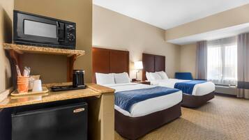 Room, 2 Queen Beds, Accessible, Non Smoking | 1 bedroom, desk, free WiFi, bed sheets
