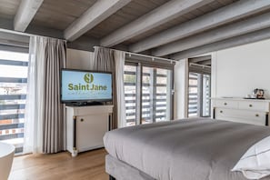 Panoramic Suite, 1 Bedroom | Premium bedding, down comforters, minibar, in-room safe - Hotel Cristallo Club (Corteno Golgi)