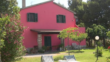 Facciata della struttura