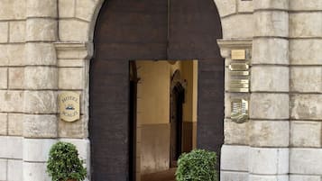 Fachada de la propiedad