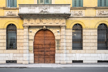 Fachada de la propiedad