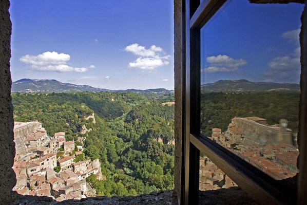 Vue depuis l’hébergement