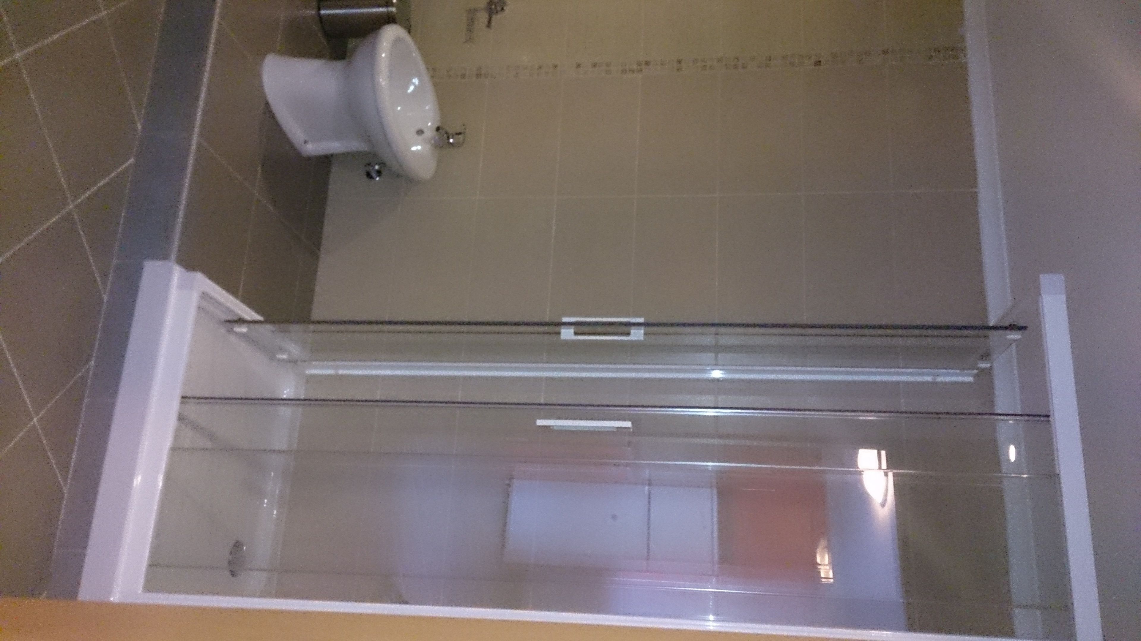 Dusj på badet