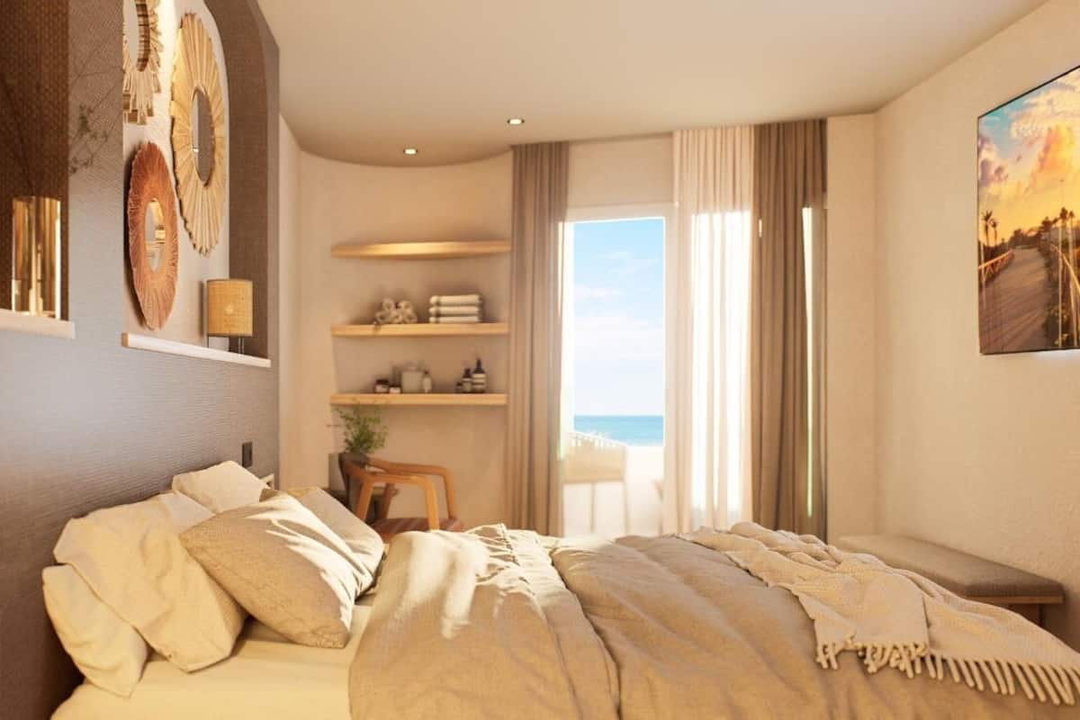 Superior Double Room, Balcony, Beach View | In-room safe, desk, blackout drapes, iron/ironing board